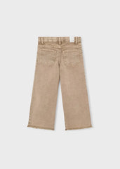 Pantalón Sarga Flecos Café Mayoral estilo