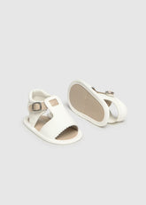Sandalias Hebilla Combinado Crudo Beige Mayoral