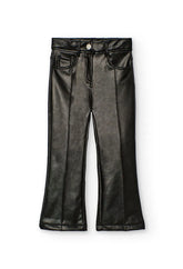 Pantalón Cuerina Negro Boboli