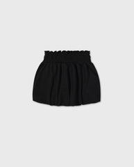 Conjunto Detalle Lentejuela Blanco Negro Kyly Falda Short