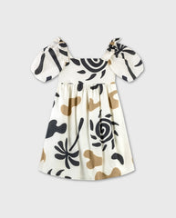 Vestido Estampado Manchas Nanai