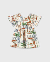 Vestido Gasa Casa Beige Nanai