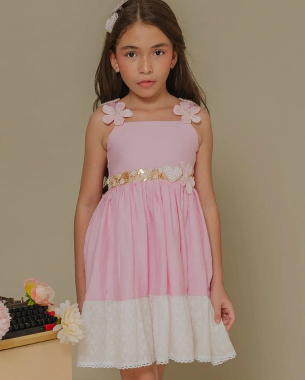 Vestido Detalle Ojalillo Inocencia Lilo