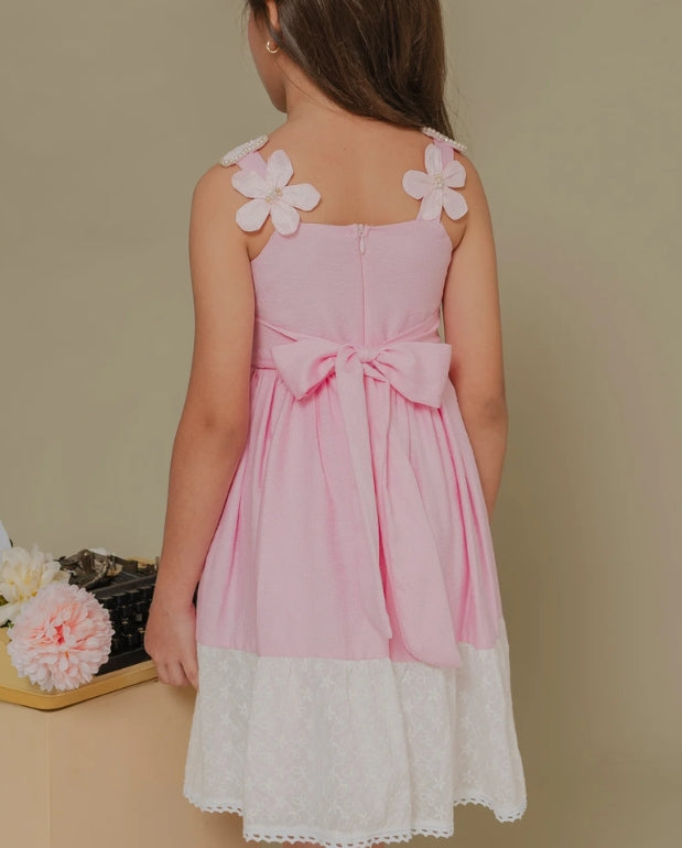 Vestido Detalle Ojalillo Inocencia Lilo Modelo