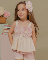 Conjunto Short Ecos Palo Rosa Lilo