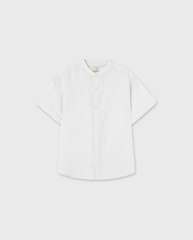 Camisa Manga Corta Líneas Losan