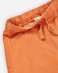 Bermuda Detalle Bolsillo Naranja Losan detalle