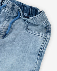 Bermuda Cordon Denim Claro Losan detalle