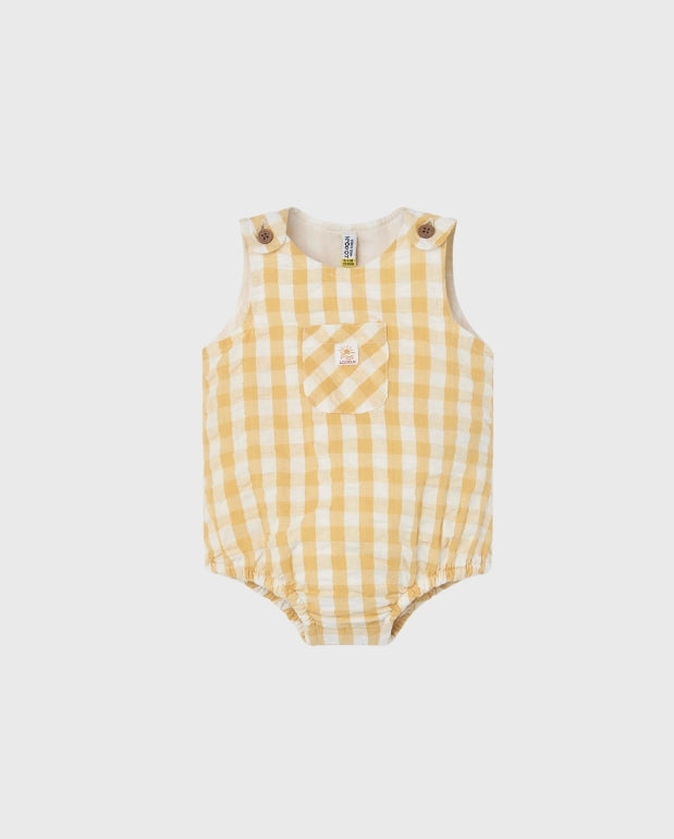 Body Cuadros Amarillo Losan