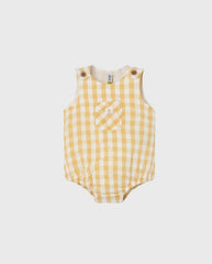 Body Cuadros Amarillo Losan