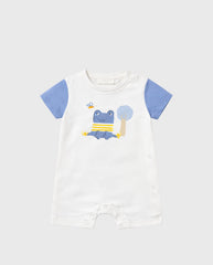 Pelele Estampado Rana Blanco Mayoral