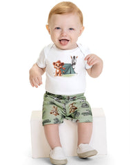 Conjunto Bebé Niño Body Carpa Sarafi Kyly modelo