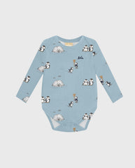 Body Estampado Pingüinos
