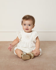 Mameluco Bebé Gasa Bordado Milon