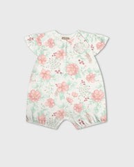 Mameluco Bebé Estampado Flores Cielo Milon