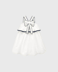 Vestido Maxi Moño Blanco Milon