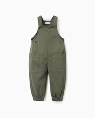 overol Bolsillo Dril Verde Zippy