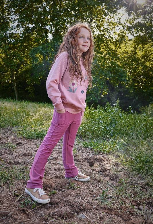 Pantalón Frambuesa Bolsillo Boboli Modelo