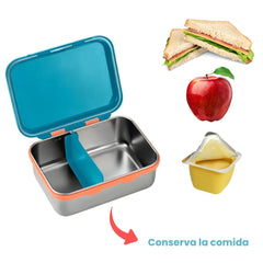 Lonchera En Acero Inoxidable Fisher Price® Merienda