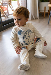 Pijama Enterizo Estampado Osos Polares Boboli Modelo