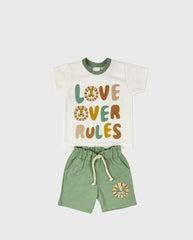 Conjunto Bermuda Estampado León