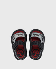 Sandalias Disney Lunch Time Mickey Negro diseño