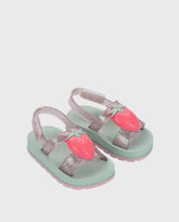 Sandalias Zaxynina Cherry Sand Glitter Menta