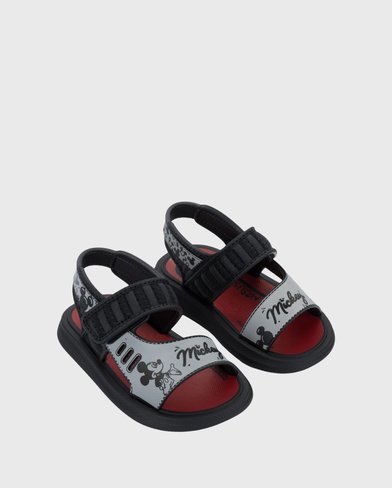 Sandalias Disney Lunch Time Mickey Negro