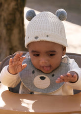 Set Gorro y Medias Oso Interactivo Beige Mayoral Modelo