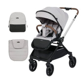 Coche Capri Mango Reversible Gris Kidilo