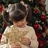 Set 2 Pinzas Hair Clip Star Camel Miss Be