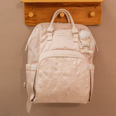 Pañalera Morral Bordado Osos Baby Luna