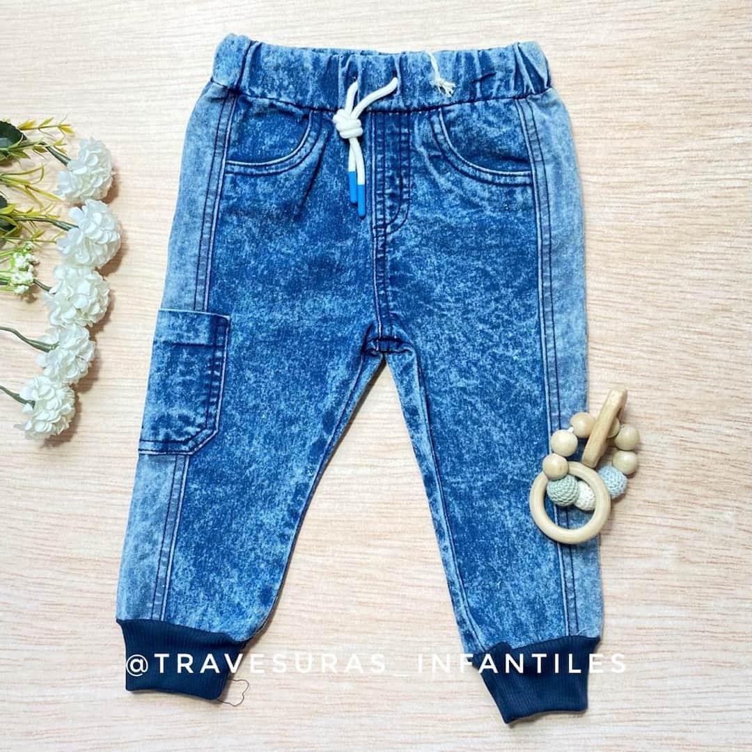 Jean Jogger Bolsillo Oscuro