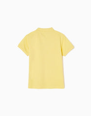 Polo Manga Corta Amarillo
