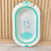 Bañera Plegable Con Termómetro Pulpo