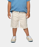 Bermuda Cargo Bolsillos Blanco