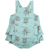 Body Estampado Flores Milon verde