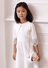 Bolso Aplique Flores Rosa Abel & Lula Niña