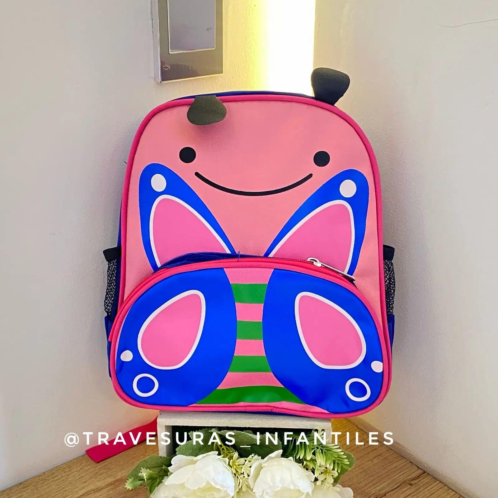 Morral Animalitos Coloridos Mariposa