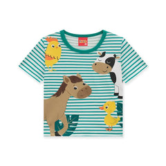 Conjunto Niño Camiseta Granja y Bermuda | Travesuras Granja