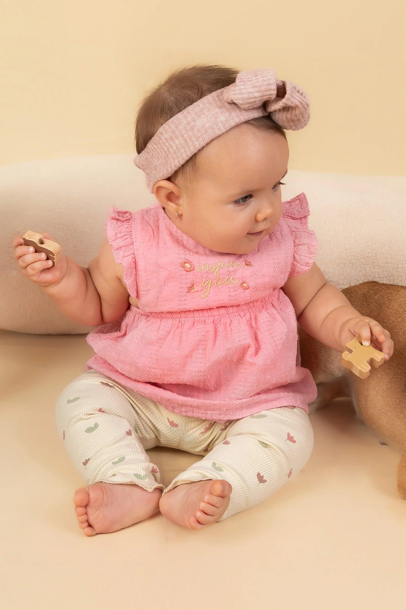 Conjunto Niña Blusón Y Leggings Estampados | Travesuras