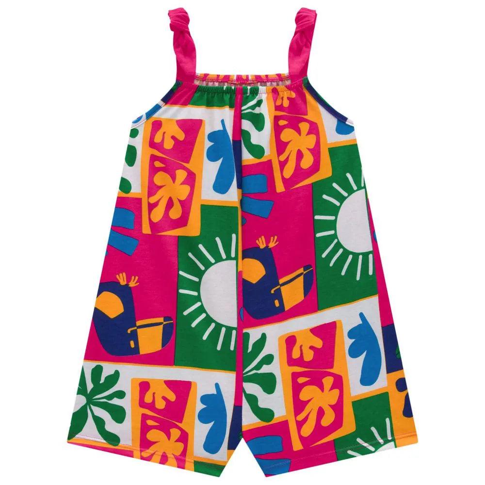 Enterizo Estampado Para Niña