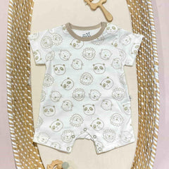 Mameluco Animales Bebé Niño beige