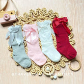 Medias Españolas Moño Satinado