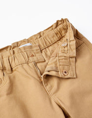 Pantalón De Dril Beige