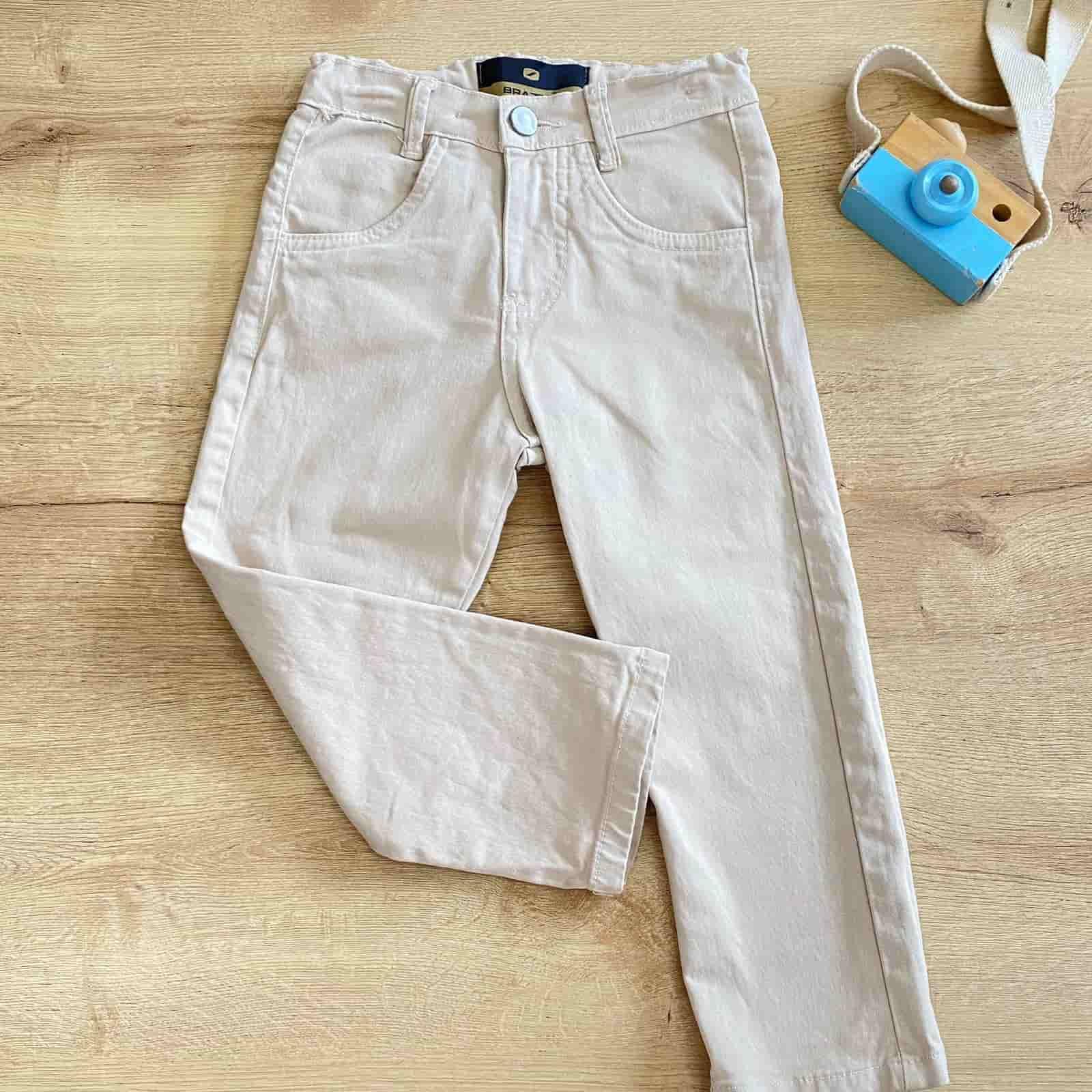 Pantalón Dril Clásico Beige
