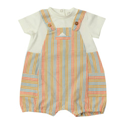 Pelele Combinado Rayas