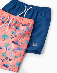 Set 2 Bermudas Combinada Navy