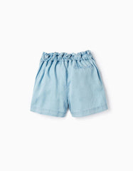 Short Denim Cinturón