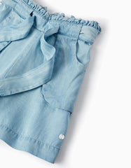 Short Denim Cinturón